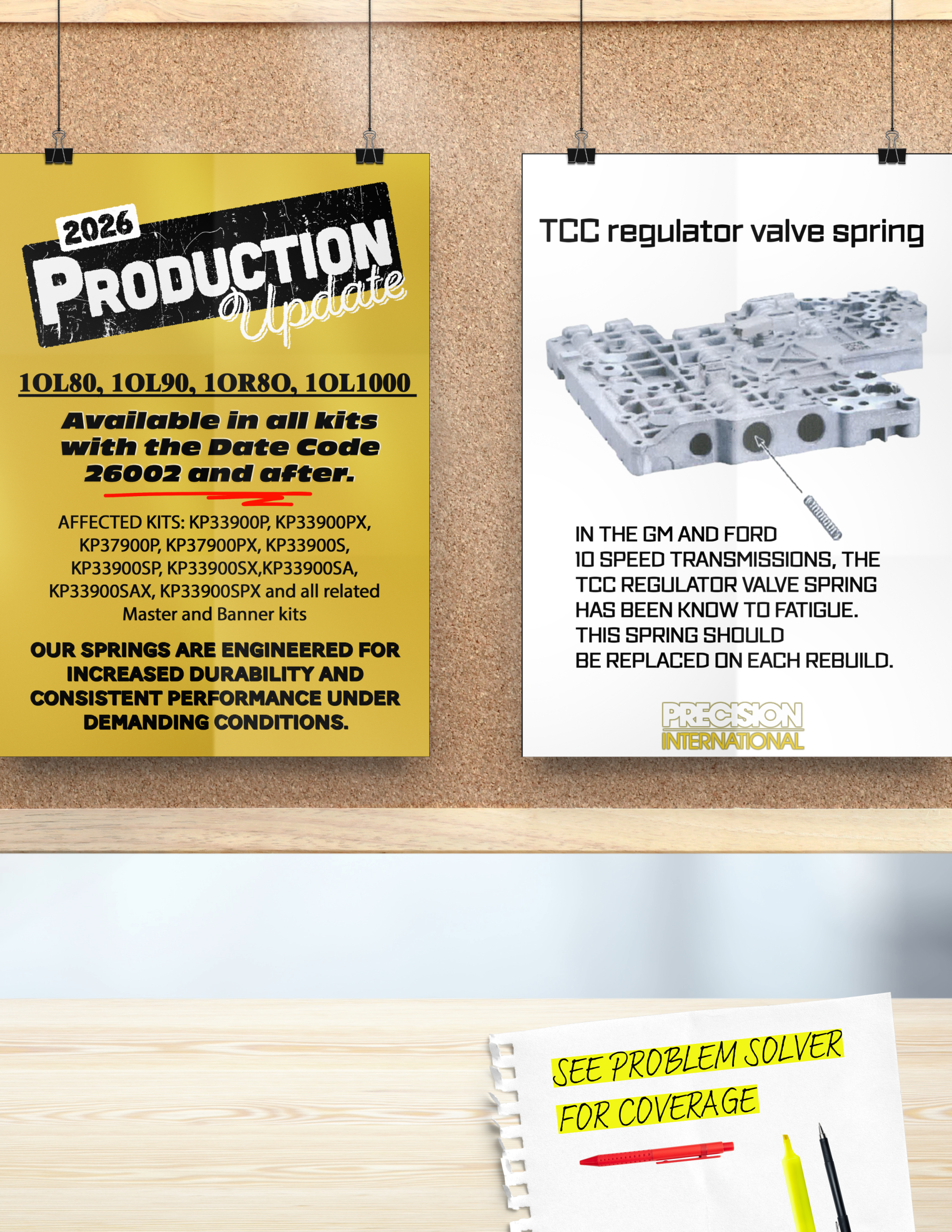 10 Speed Production Change