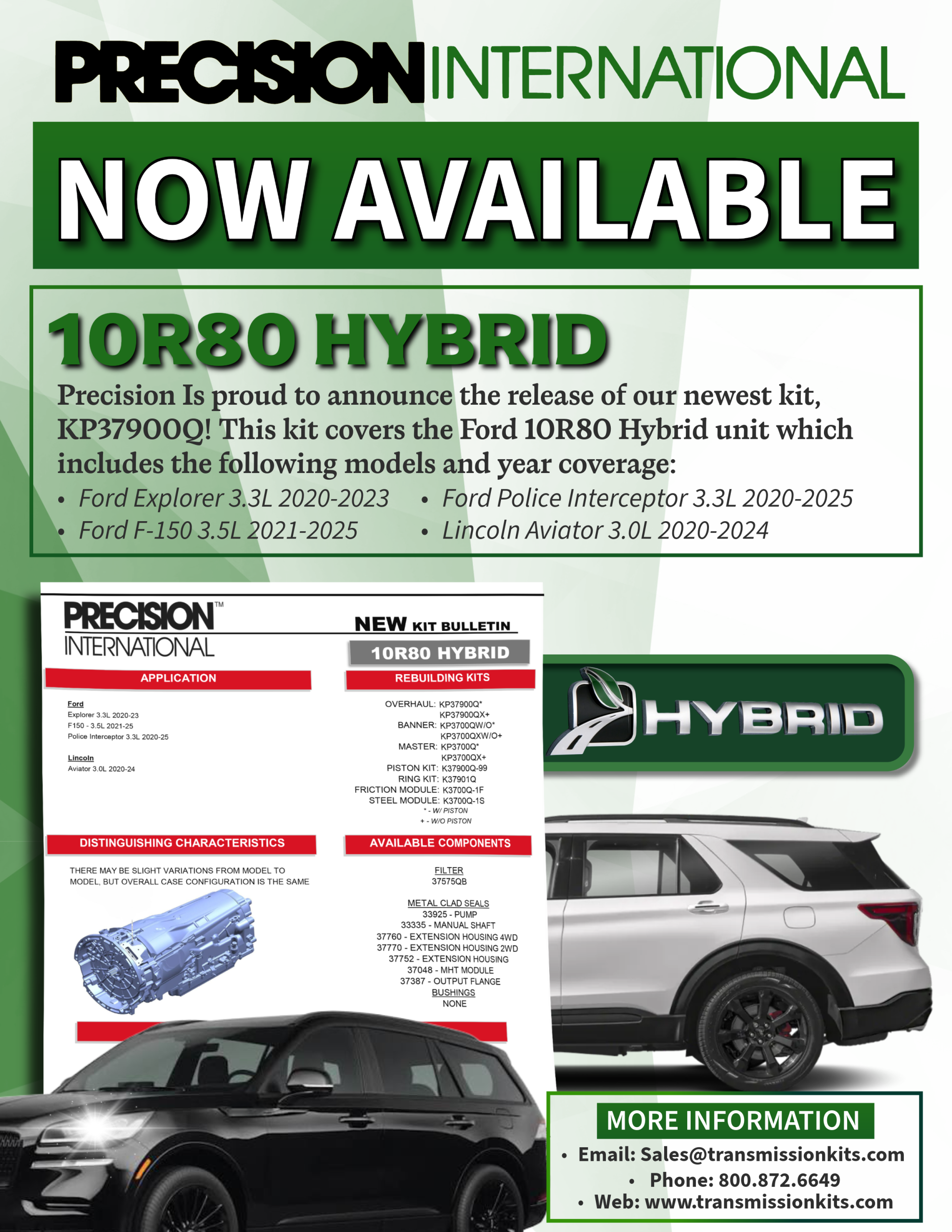 10R80 Hybrid Kits are Here!