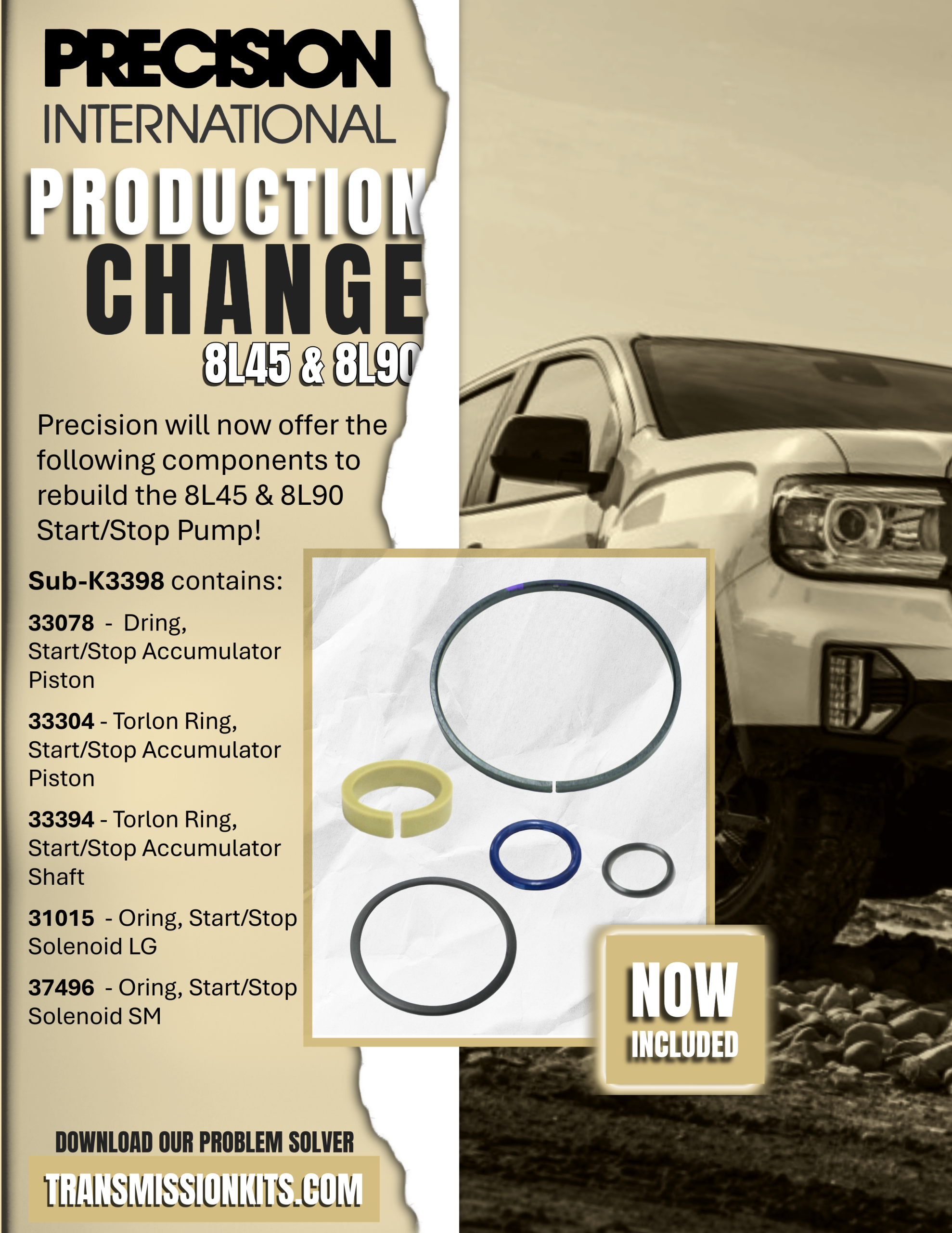 8L45 & 8L90 Start Stop Pump Update