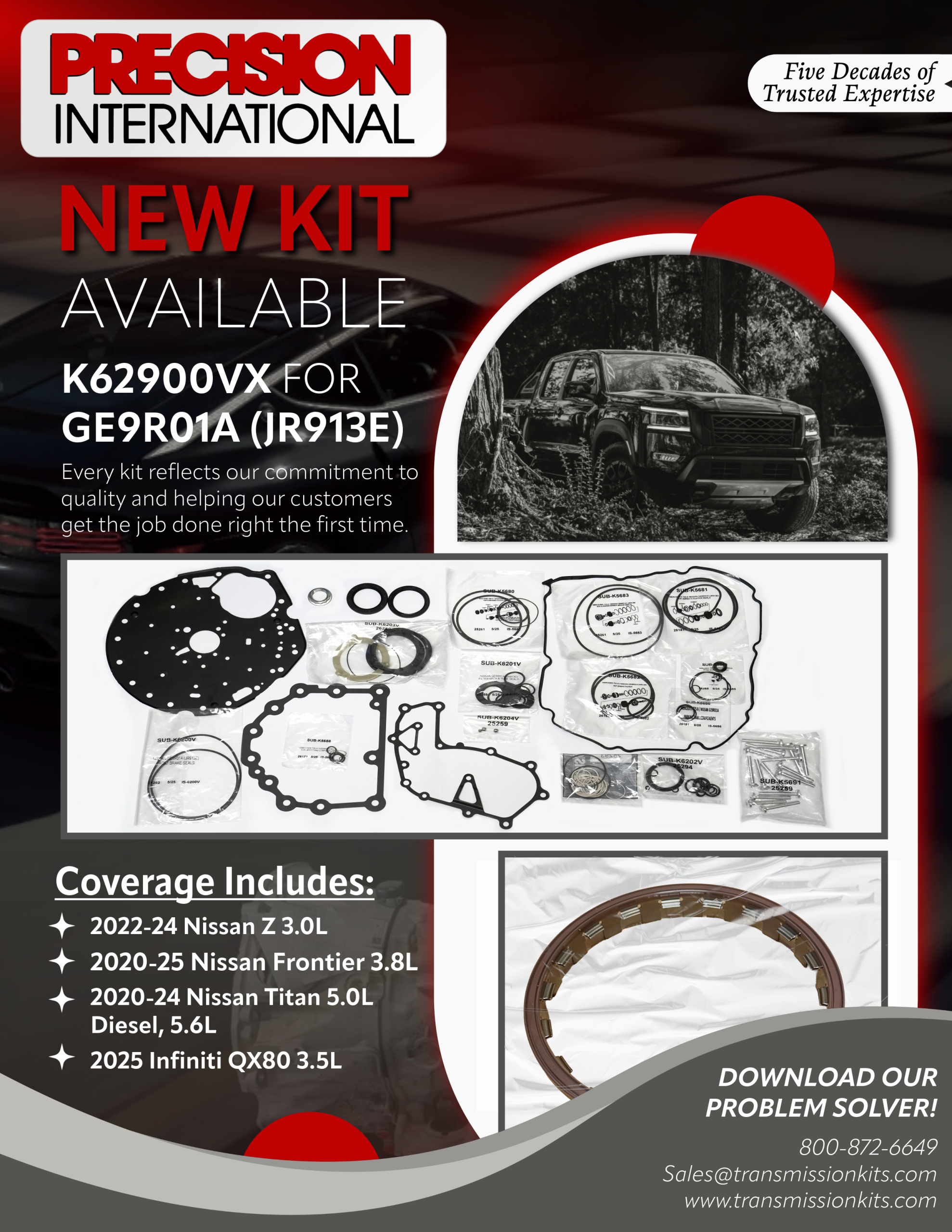 New Nissan-Infiniti Kits!